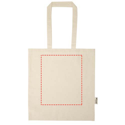 Peru Blend 180 g/m² GRS recycled cotton tote bag 7L 4