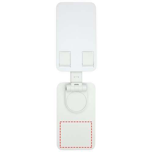 Alhena recycled plastic foldeable phone holder with metal desk stand 4