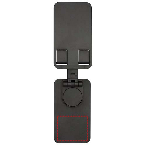 Alhena recycled plastic foldeable phone holder with metal desk stand 4