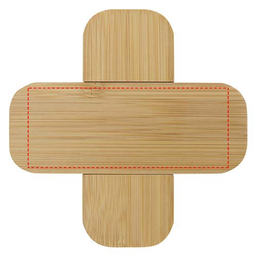 Croc bamboo trivet - small 4