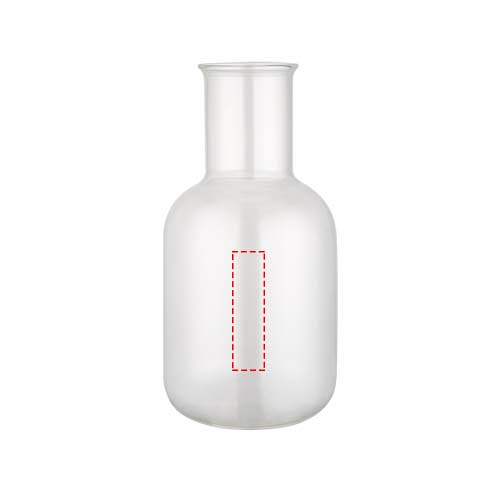 Amelie glass carafe and cup set with matt finish 4