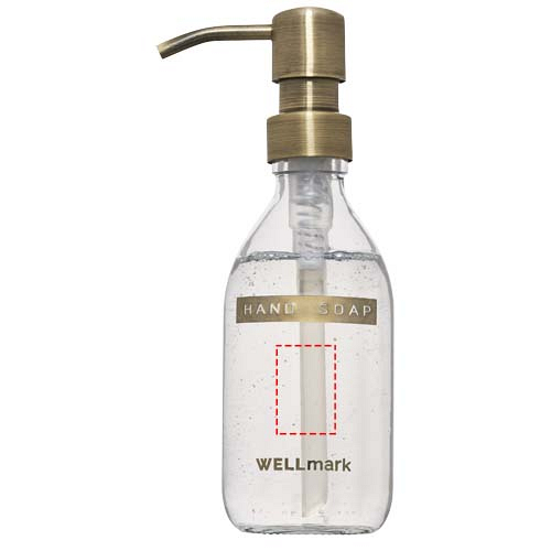 Wellmark Discovery 250 ml hand soap dispenser and 150 g scented candle set 3