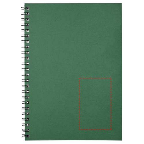 Desk-Mate® A5 colour spiral notebook 4