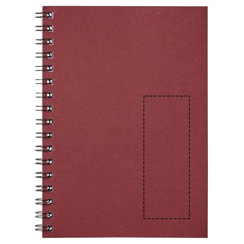 Desk-Mate® A6 colour spiral notebook 4