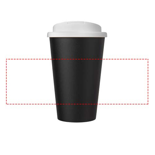 Americano® Eco 350 ml recycled tumbler with spill-proof lid 4