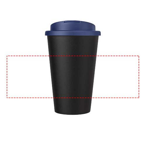 Americano® Eco 350 ml recycled tumbler with spill-proof lid 4