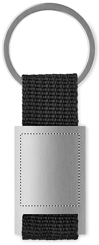Breloc dreptunghiular metalic 4