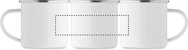 Cana emailata sublimare 200ml 4