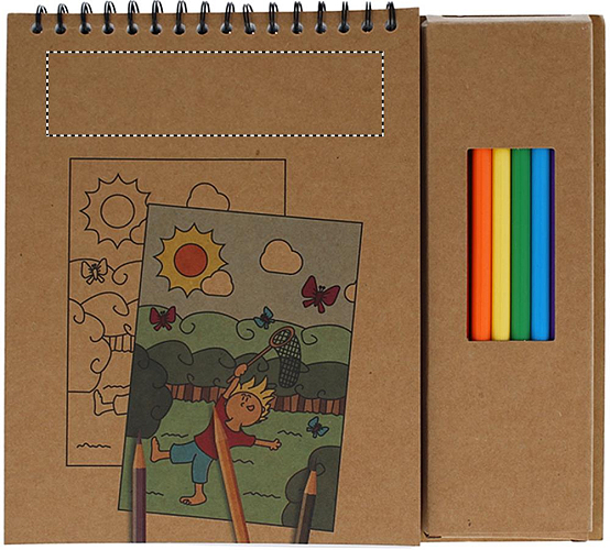Set de desenat cu carnet 2