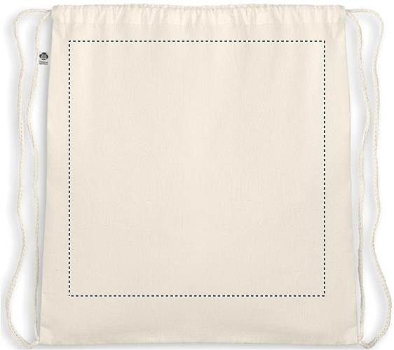 Sac cu cordon, bumbac organic 3