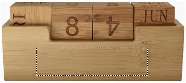 Calendar din bambus 2