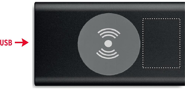 Powerbank Wireless de 4000mAh 2