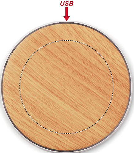 Incarcator wireless rotund 3