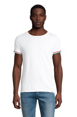 RAINBOW MEN WHITE/KELLY GREEN 1