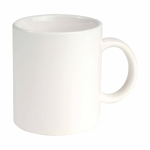 White grade a ceramic mug, suitable for dishwashers and microwaves, white box (0.32 l) 1