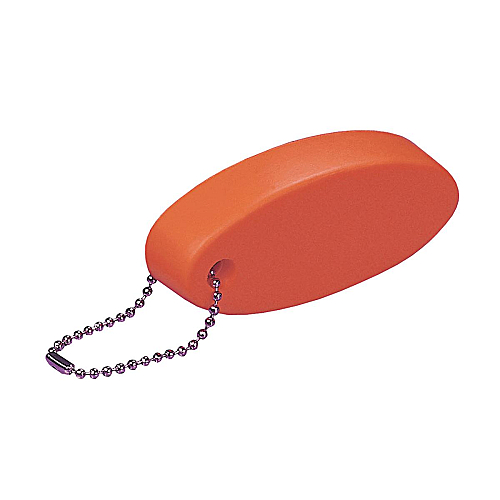 Oval floating pu key ring 1