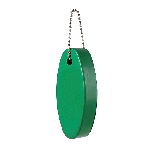 Oval floating pu key ring 3