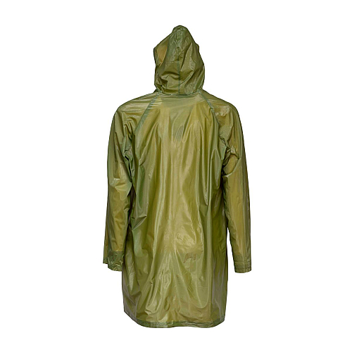 Embossed pvc (200 g) raincoat, supplied in a pocket-sized bag. one size 2