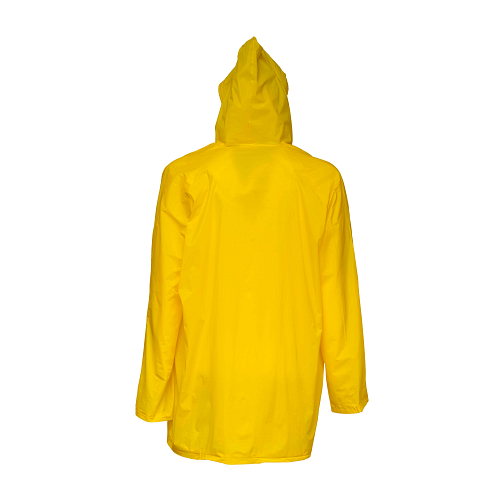 Embossed pvc (200 g) raincoat, supplied in a pocket-sized bag. one size 2