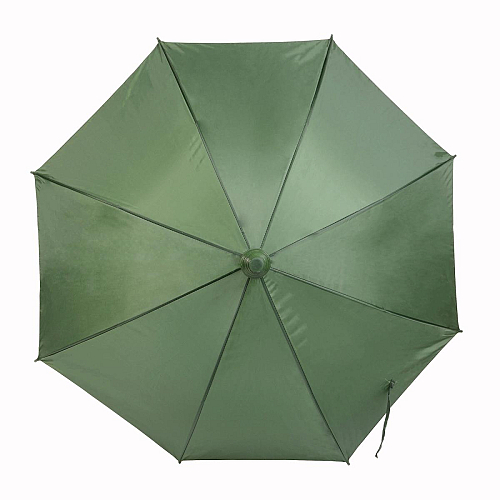 Automatic umbrella with telescopic plastic drip-catcher system 2