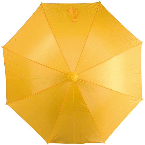 Automatic umbrella with telescopic plastic drip-catcher system 2