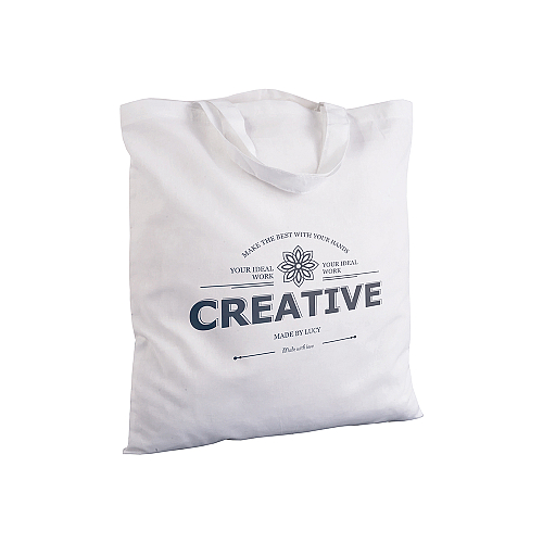 135 g/m2 cotton shopping bag, short handles 4