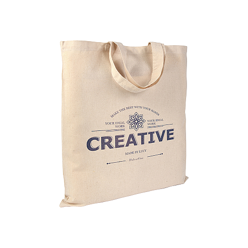 135 g/m2 cotton shopping bag, short handles 4