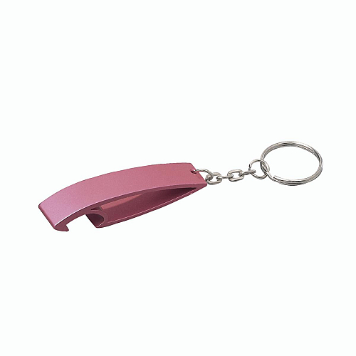 Aluminium key ring with bottle opener 1