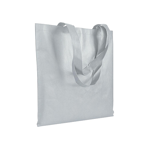 Stitched 80 g/m2 non-woven fabric shopping bag, long handles 1