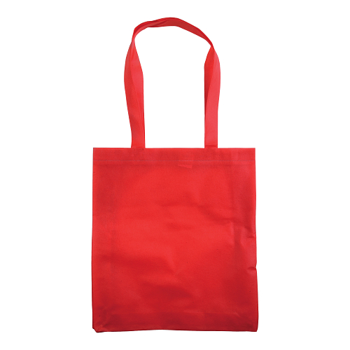 Stitched 80 g/m2 non-woven fabric shopping bag, long handles 2
