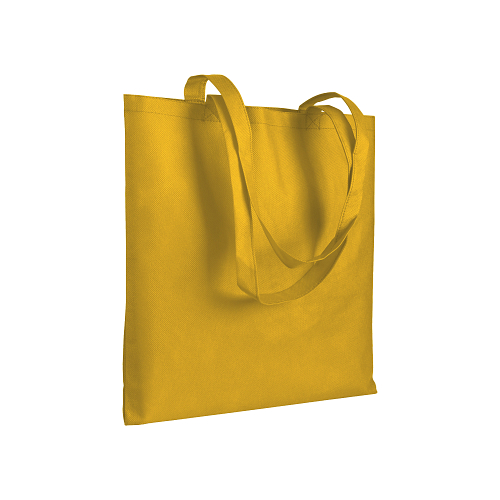 Stitched 80 g/m2 non-woven fabric shopping bag, long handles 1