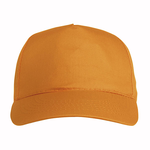 Cotton 5-panel cap with 2 mm-thick visor, embroidered eyelets and adjustable velcro strap 2