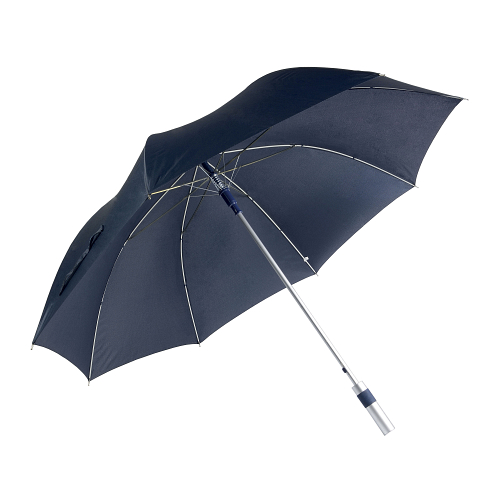 Exclusive automatic golf umbrella with aluminium shaft and crook handle 1