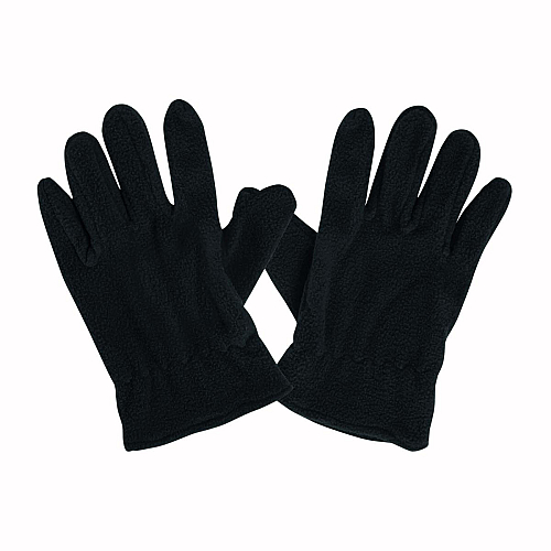 Fleece women gloves with elastic cuffs. one size 1