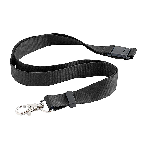 Lanyard with snap hook and safety release clasp 1