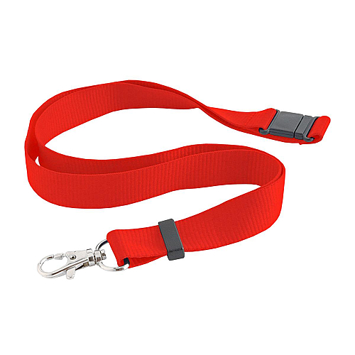 Lanyard with snap hook and safety release clasp 1