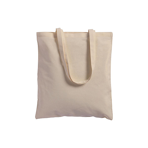 220 g/m2 cotton shopping bag, long handles and gusset 2