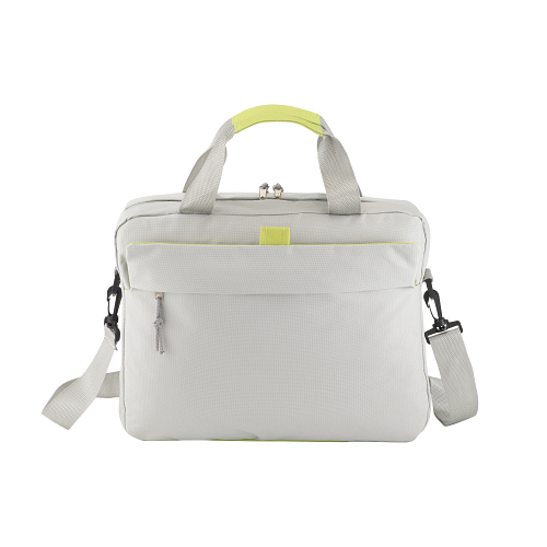 600d polyester laptop bag with adjustable shoulder strap and a band to attach it to a suit 2