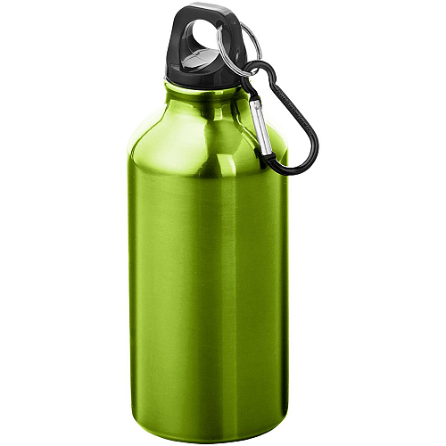 Oregon 400 ml aluminium water bottle with carabiner 1