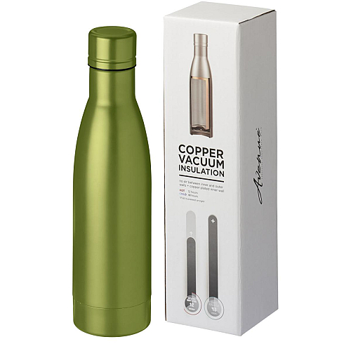 Vasa 500 ml copper vacuum insulated sport bottle 1