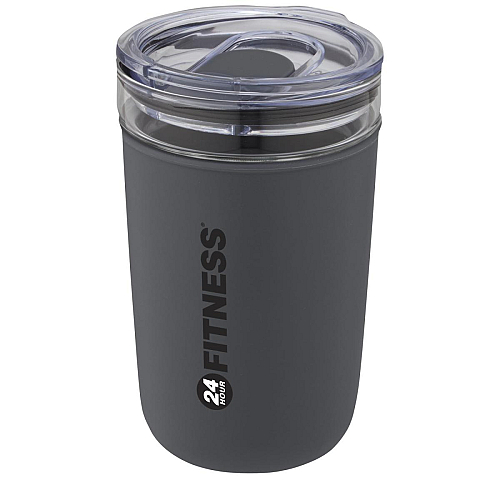 Bello 420 ml glass tumbler with recycled plastic outer wall 2