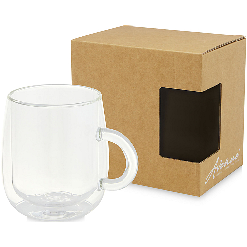 Iris 330 ml glass mug 1