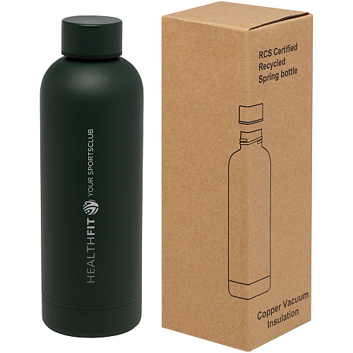 Spring 500 ml RCS certified recycled stainless steel copper vacuum insulated bottle 2