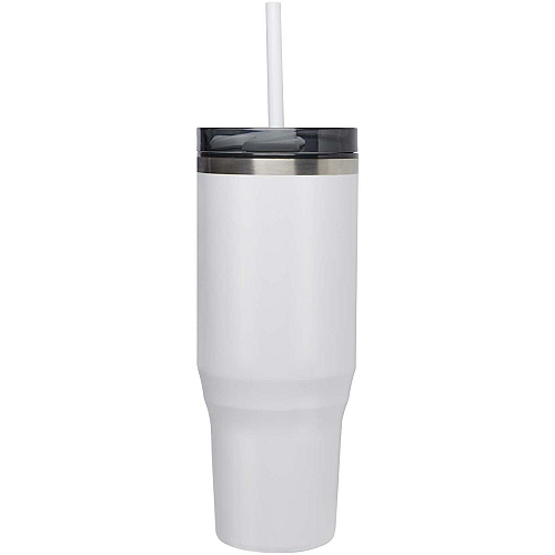 Melbourne 1200 ml RCS certified insulated tumbler with straw 3