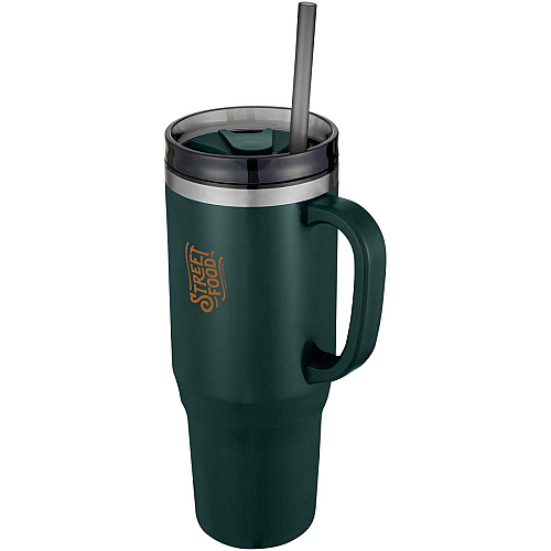 Melbourne 1200 ml RCS certified insulated tumbler with straw 2