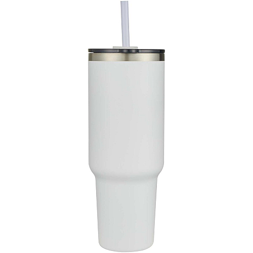 Sydney 1200 ml double wall RCS certified copper vacuum insulated tumbler with straw 3
