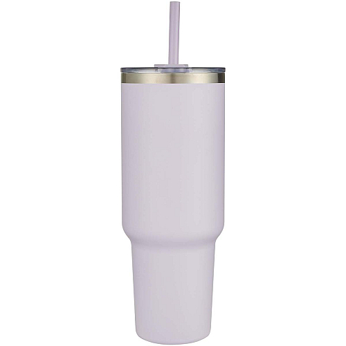 Sydney 1200 ml double wall RCS certified copper vacuum insulated tumbler with straw 3