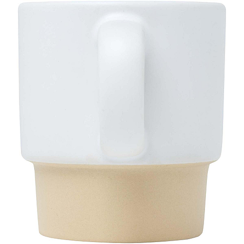 Olympia 130 ml stackable expresso cup with clay bottom 4