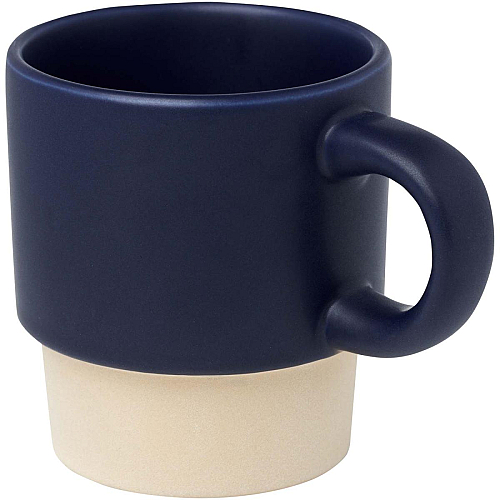 Olympia 130 ml stackable expresso cup with clay bottom 1