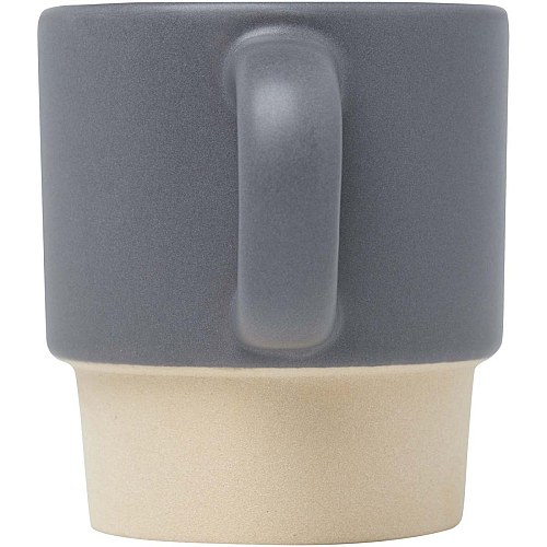 Olympia 130 ml stackable expresso cup with clay bottom 4